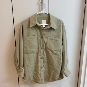 Over-Sized button up from H&M